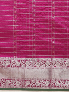 Banarasi Soft Silk Kanchi Zari Weaving Saree 