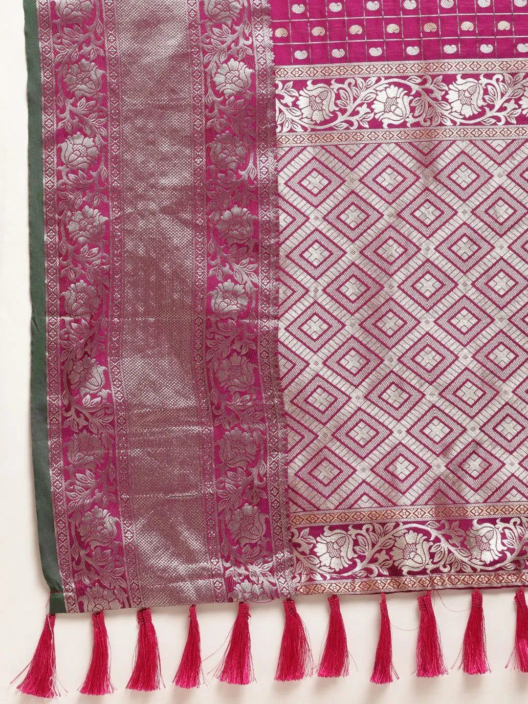 Banarasi Soft Silk Kanchi Zari Weaving Saree 