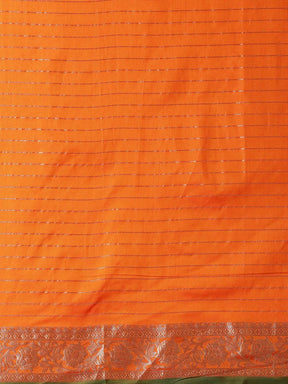 Banarasi Soft Silk Kanchi Zari Weaving Saree 