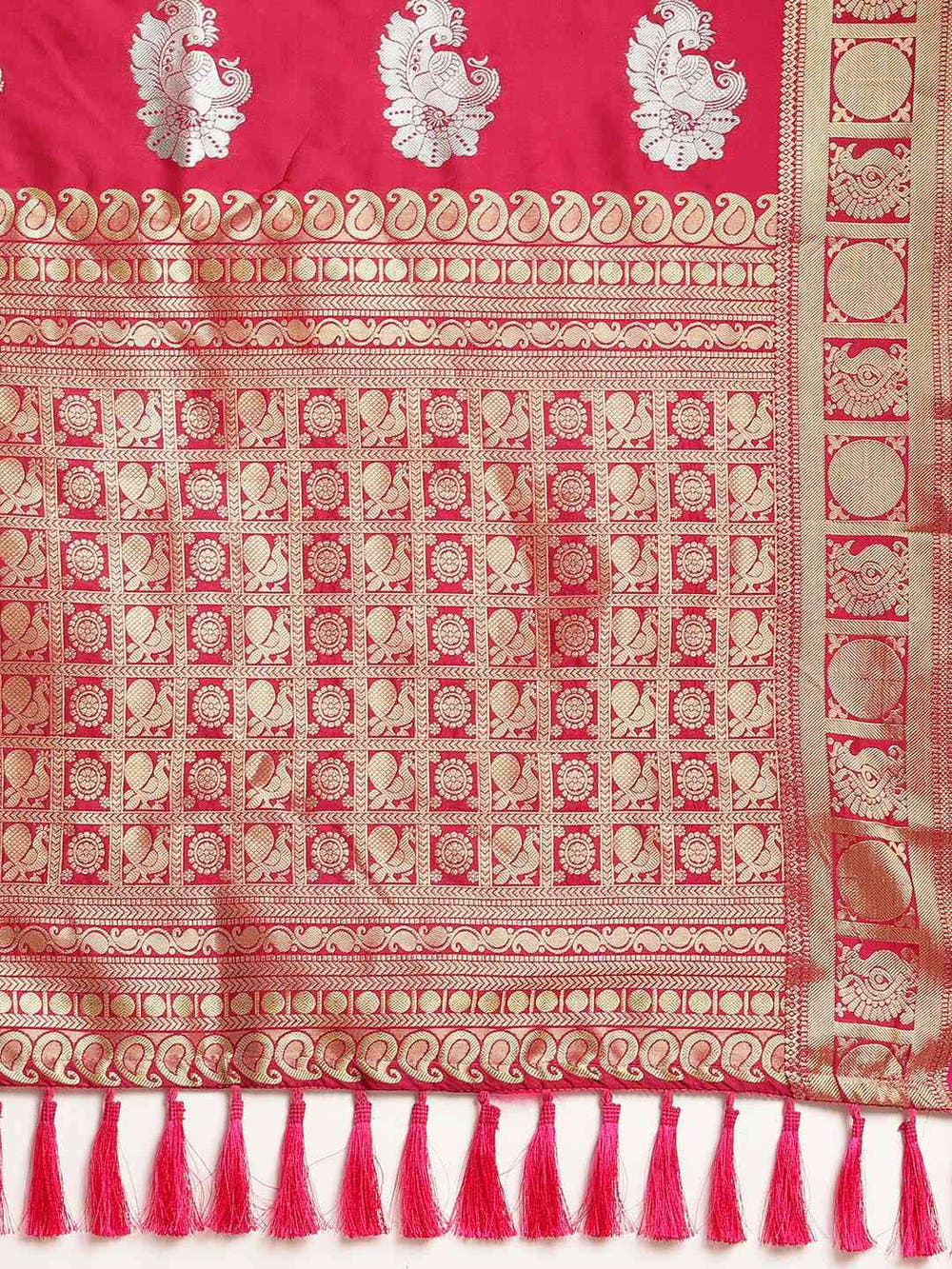 Exclusive Collection Navy Silk Banarasi Saree