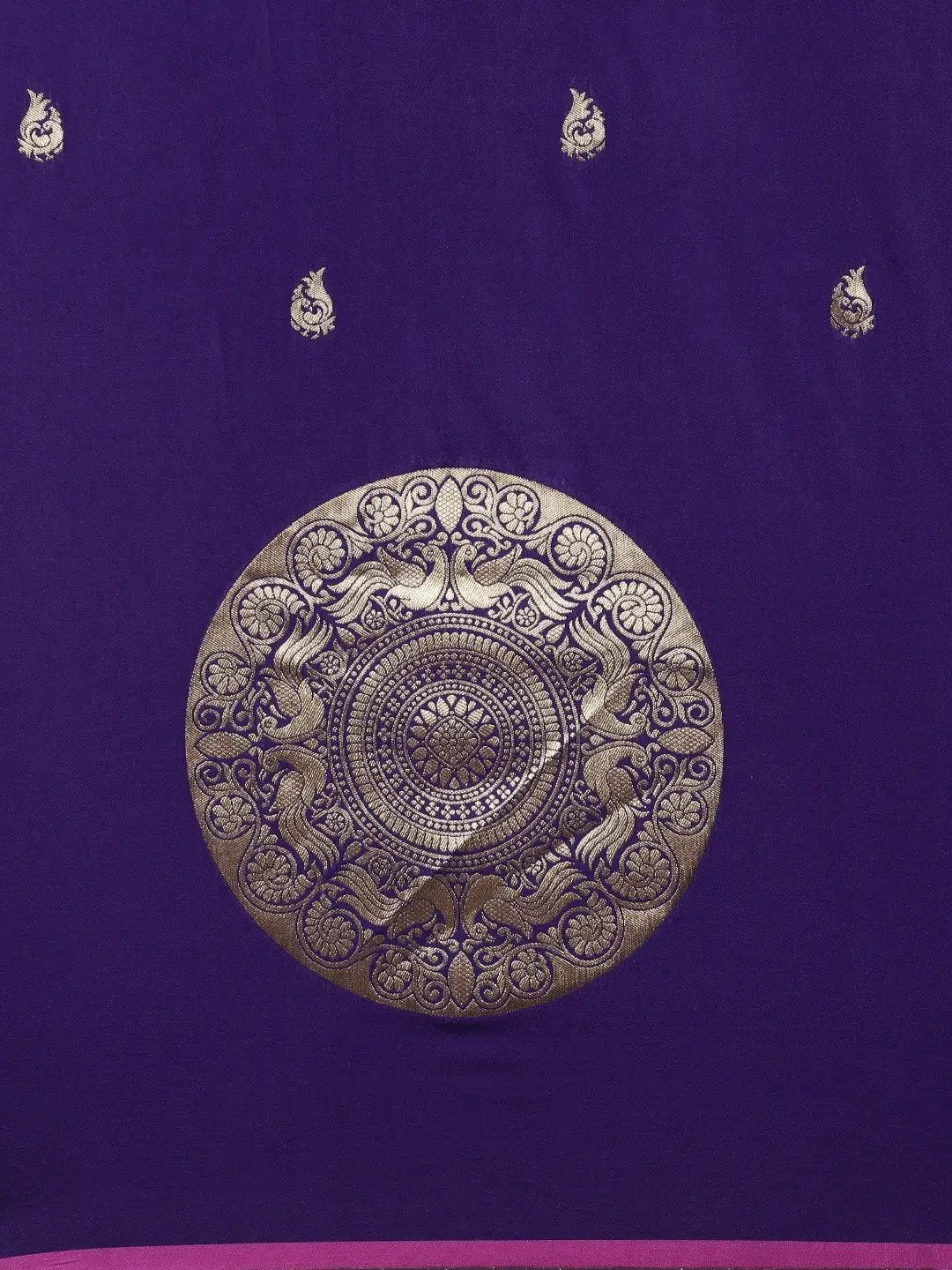 Banarasi Soft Silk Kanchi Zari Weaving Saree 