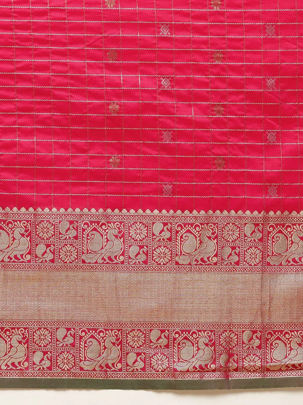 Banarasi Soft Silk Kanchi Zari Weaving Saree 