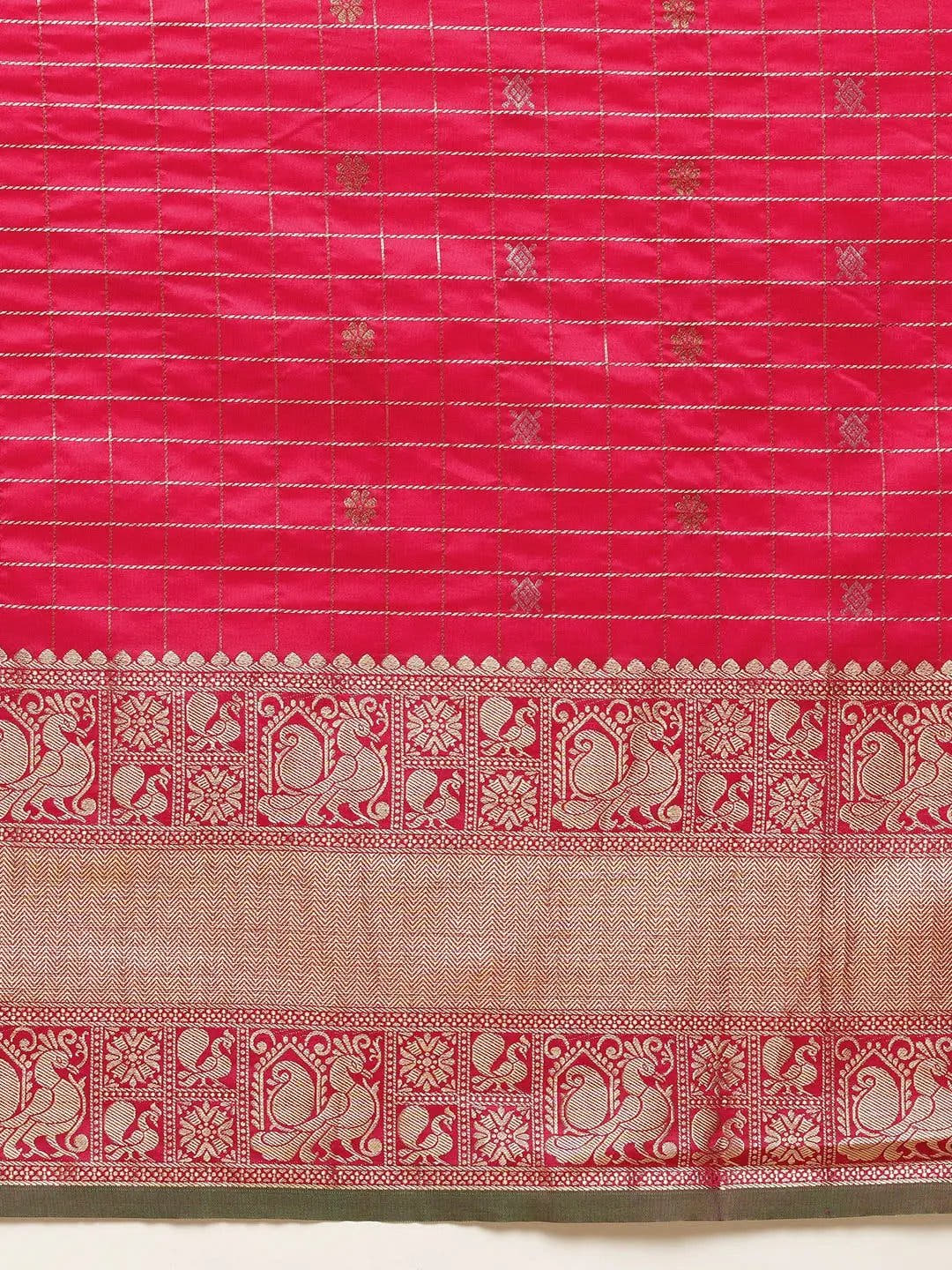 Banarasi Soft Silk Kanchi Zari Weaving Saree 