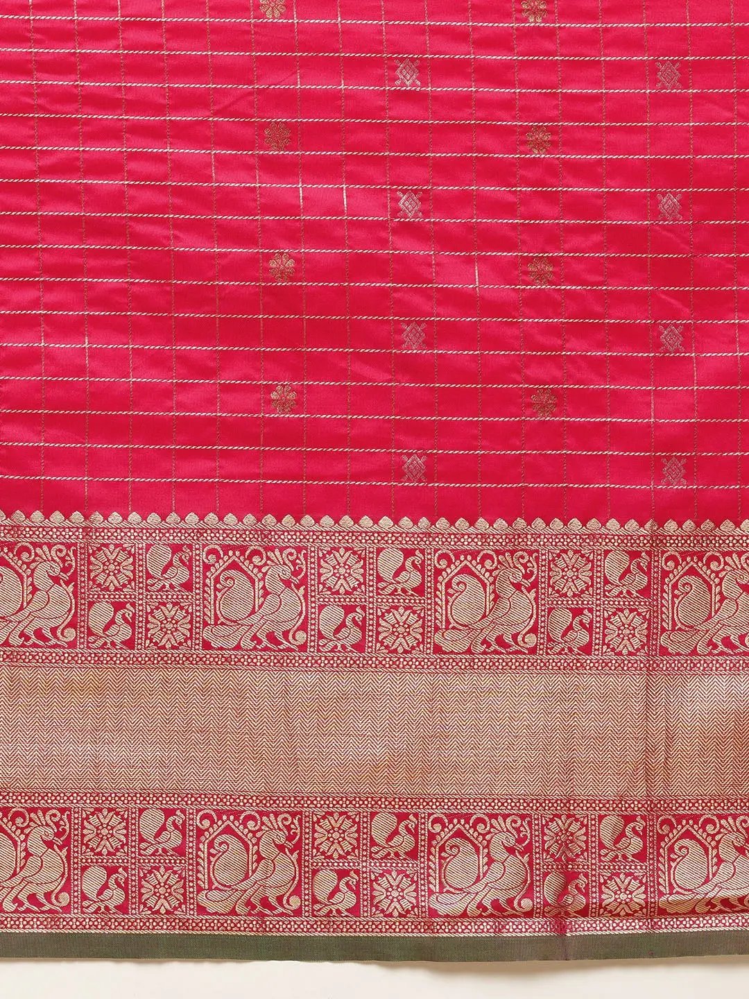 Banarasi Soft Silk Kanchi Zari Weaving Saree 