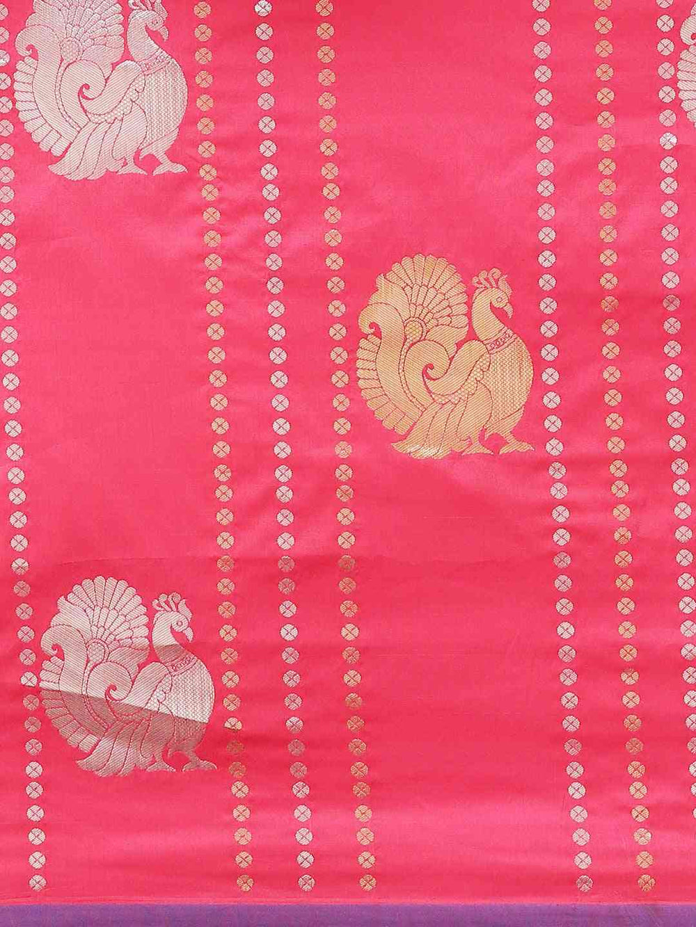 Digital Gajari Colour Banarasi Saree