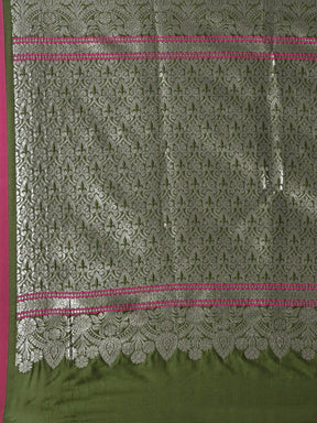 Banarasi Soft Silk Kanchi Zari Weaving Saree 