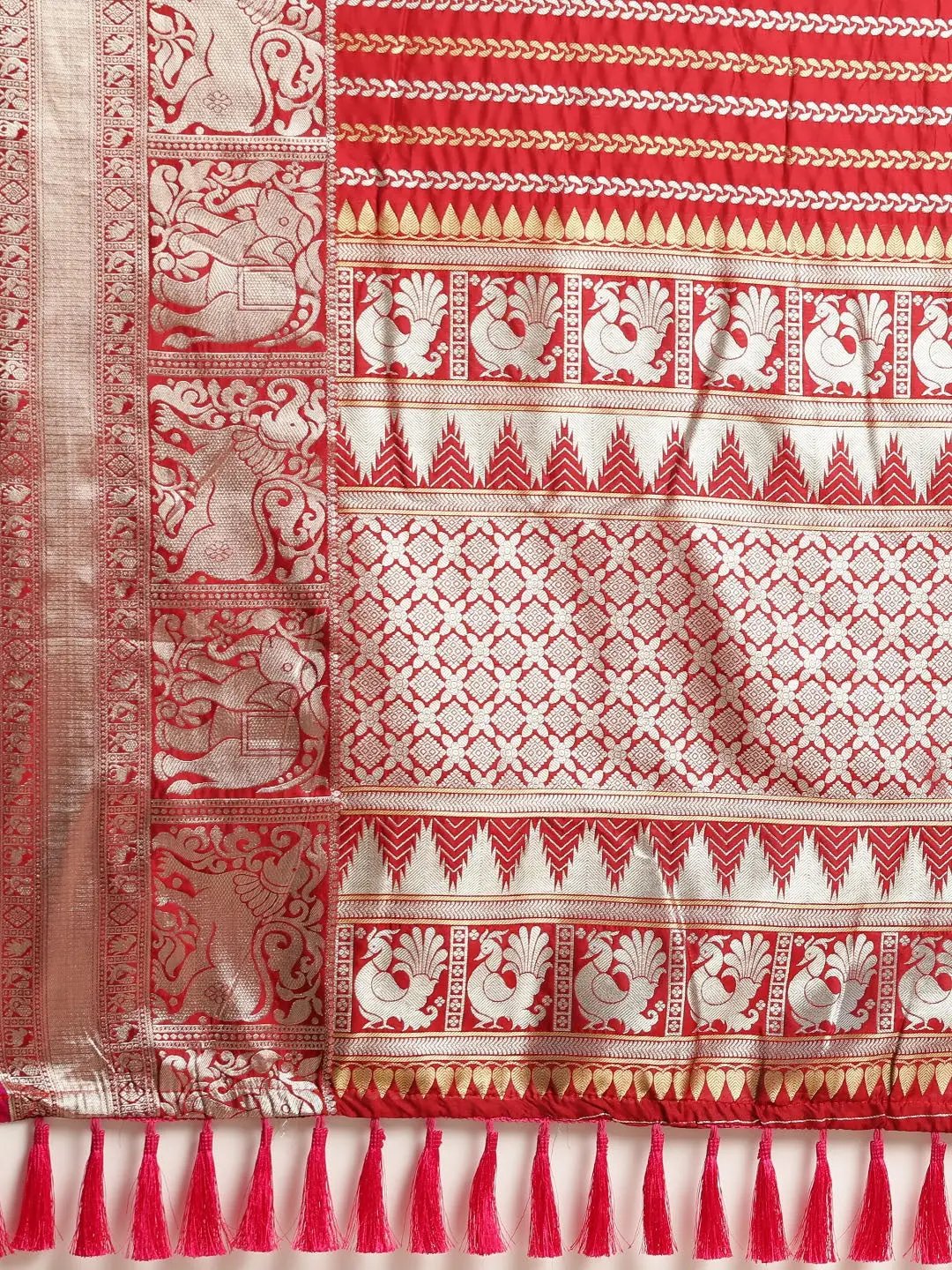 Exclusive Banarasi Kanchi Zari Weaving Saree