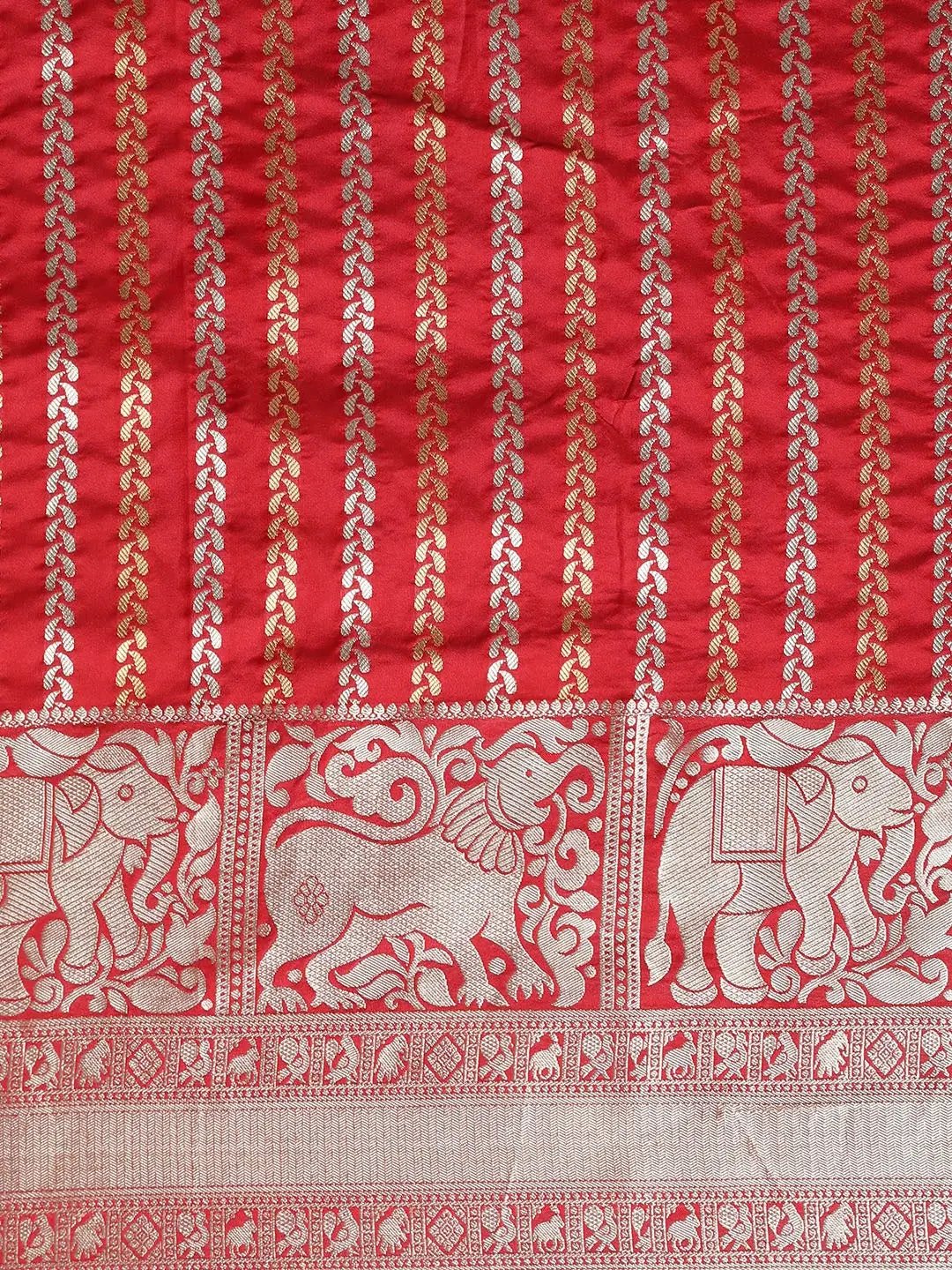 Exclusive Banarasi Kanchi Zari Weaving Saree