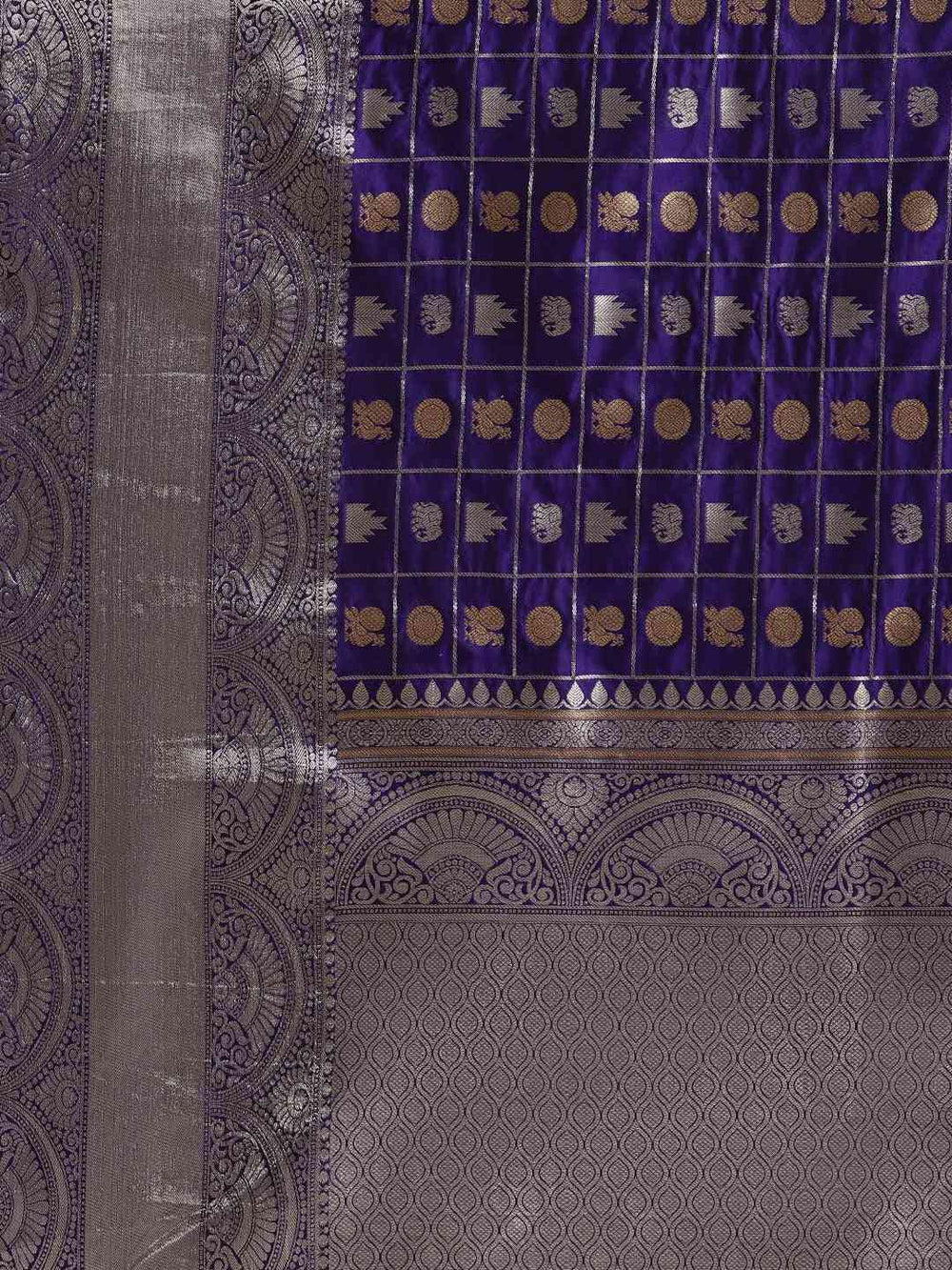  Exclusive Blue Colour Woven Banarasi Saree