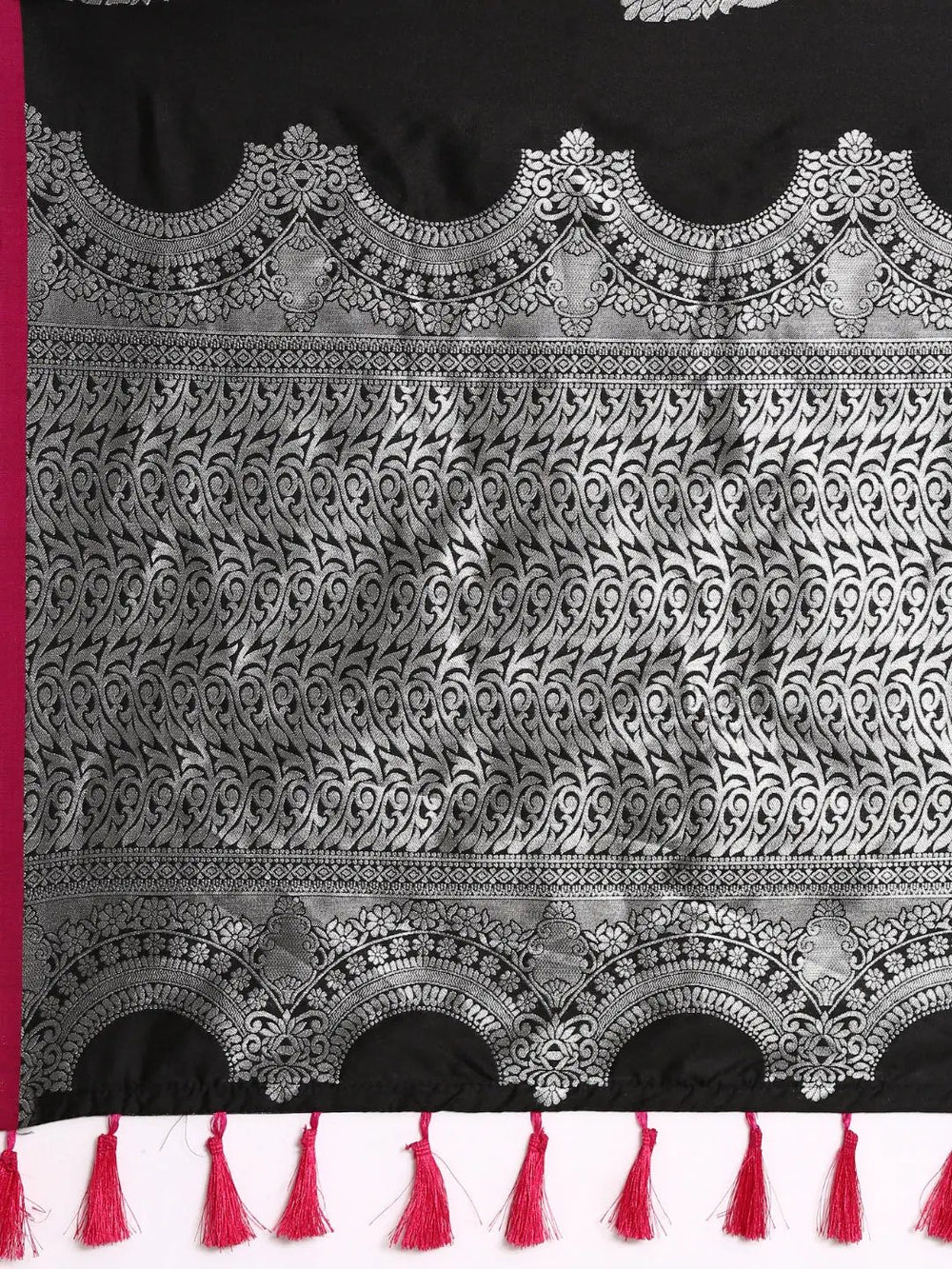  Pure Banarasi Katan Silk Kanchi Zari Weaving Saree
