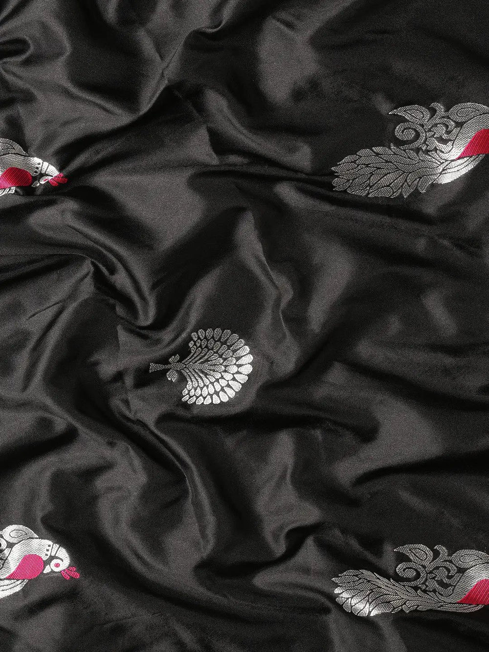  Pure Banarasi Katan Silk Kanchi Zari Weaving Saree