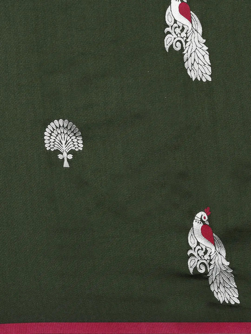  Pure Banarasi Katan Silk Kanchi Zari Weaving Saree