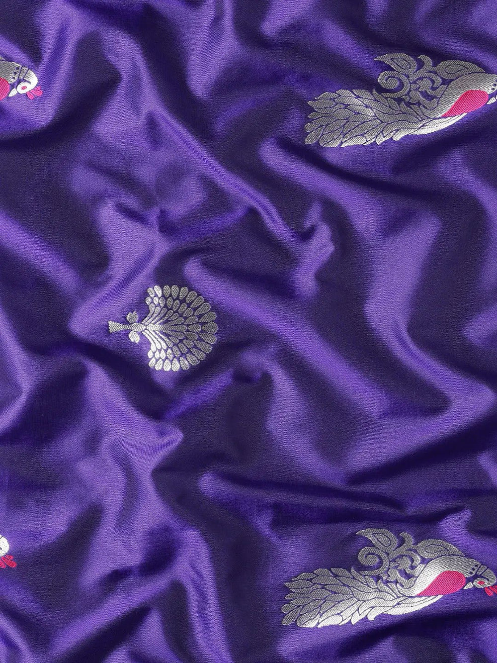  Pure Banarasi Katan Silk Kanchi Zari Weaving Saree