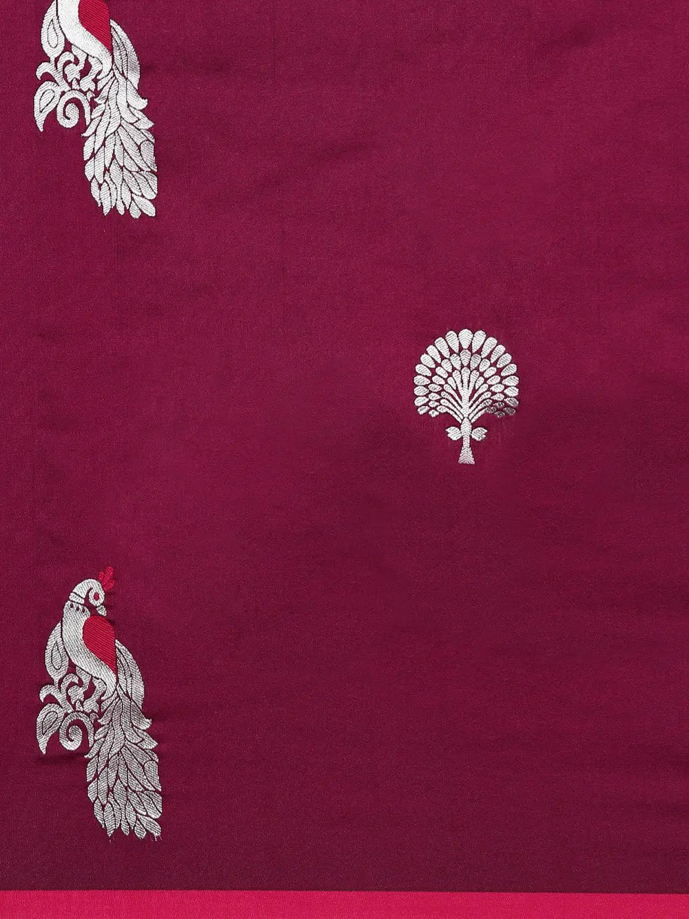  Pure Banarasi Katan Silk Kanchi Zari Weaving Saree