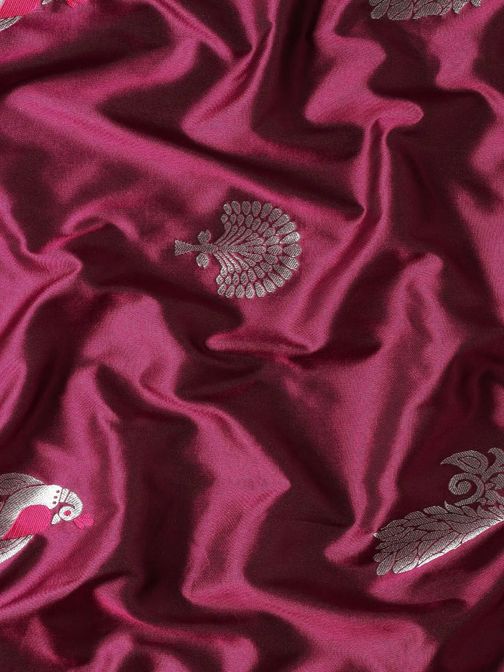  Pure Banarasi Katan Silk Kanchi Zari Weaving Saree