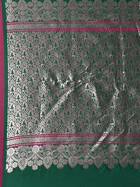 Banarasi Soft Silk Kanchi Zari Weaving Saree 