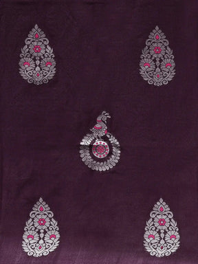 Banarasi Soft Silk Kanchi Zari Weaving Saree 
