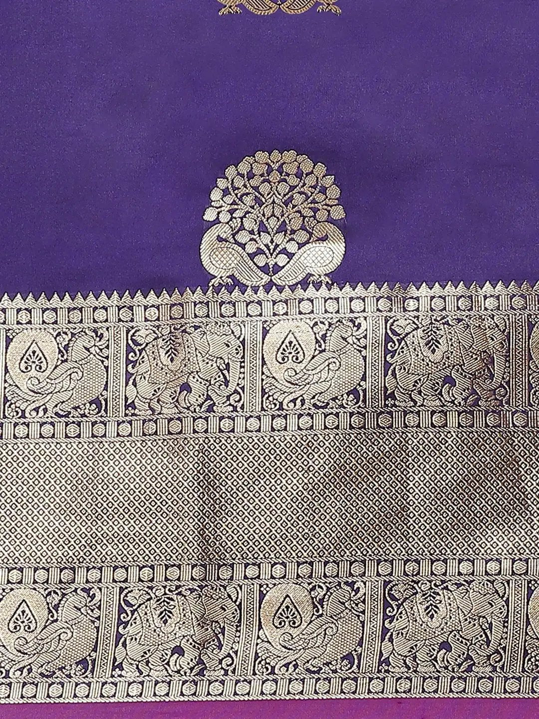 Kanjivaaram Soft Silk Kanchi Zari Weaving Saree | Vastranand