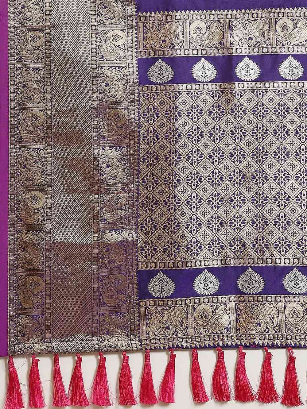 Kanjivaaram Soft Silk Kanchi Zari Weaving Saree | Vastranand