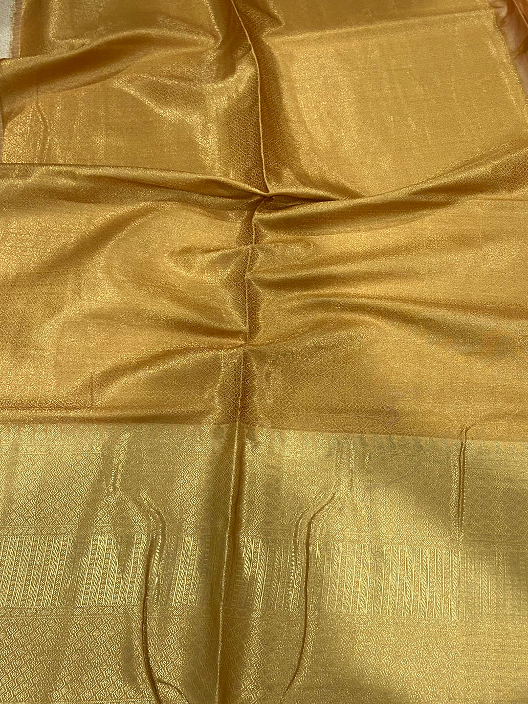 Golden Bloom Kota Doriya Saree