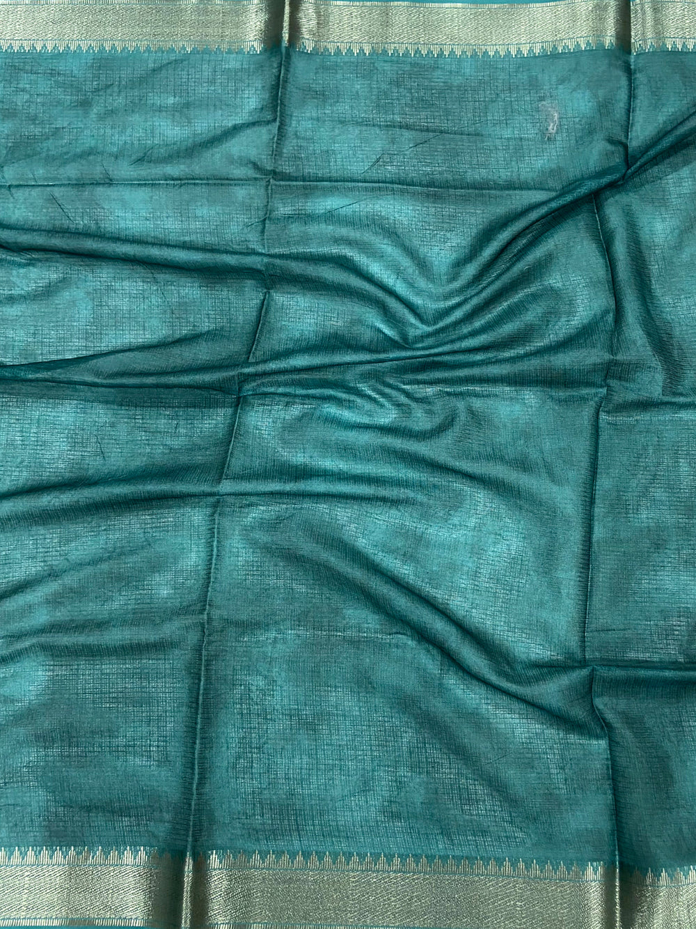 Rama Kota Doriya Floral Print Saree