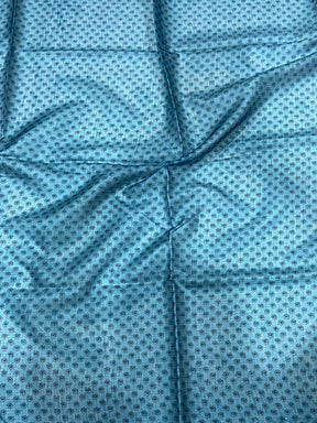 Blue Kota Doriya Kalamkari Saree