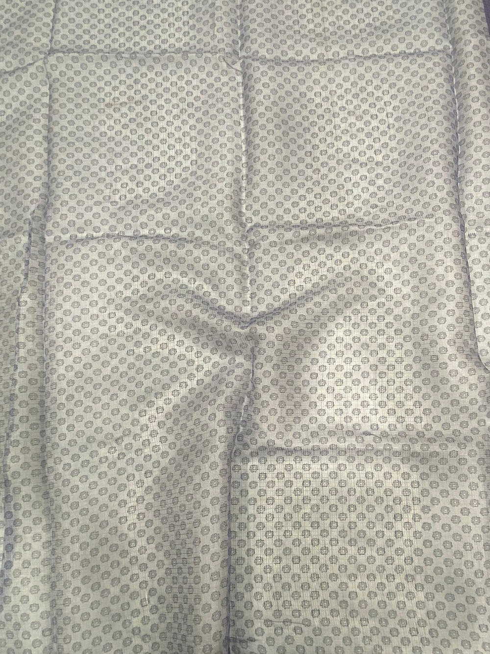 Lavender Kota Doriya Kalamkari Saree