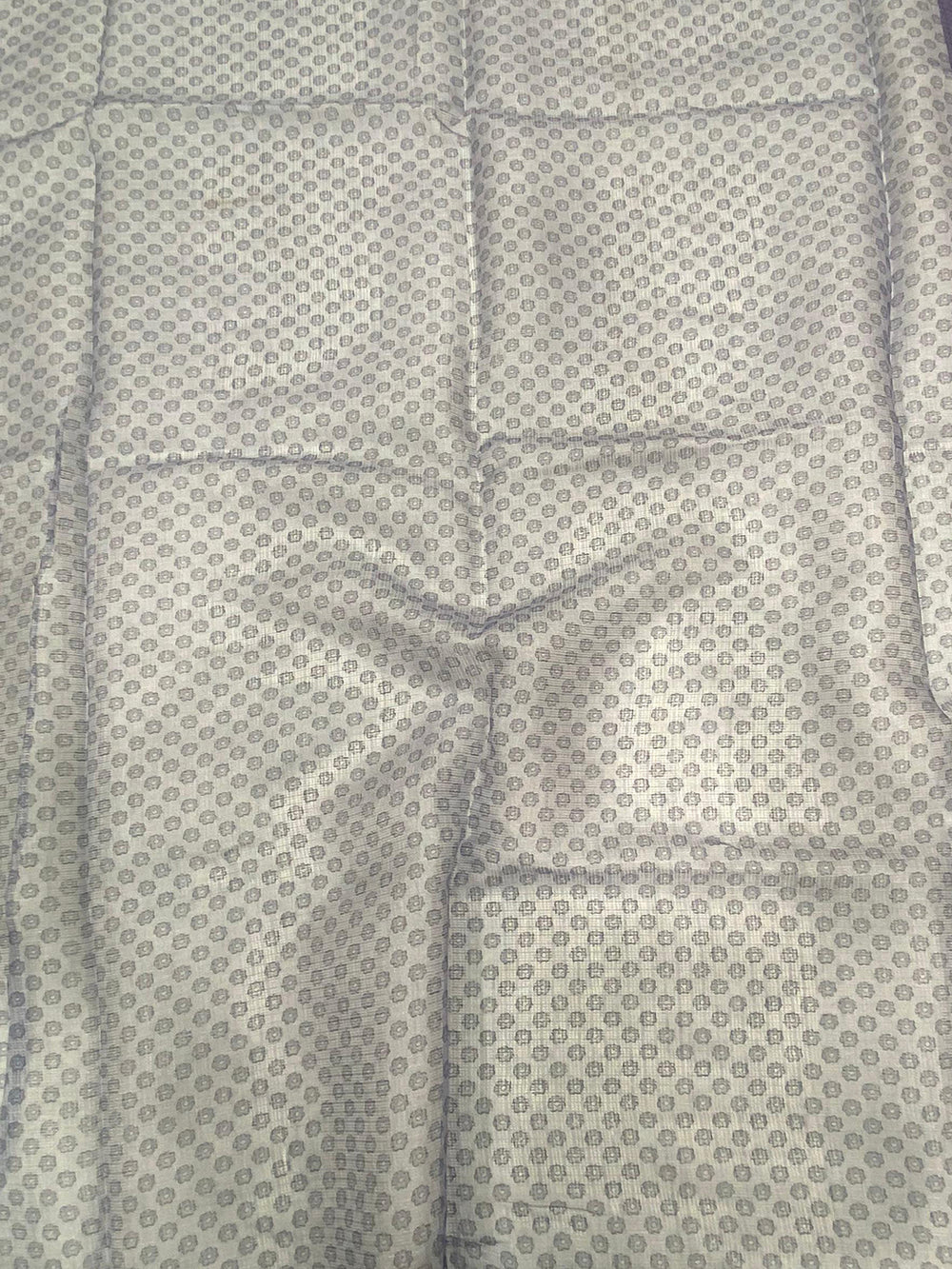 Lavender Kota Doriya Kalamkari Saree