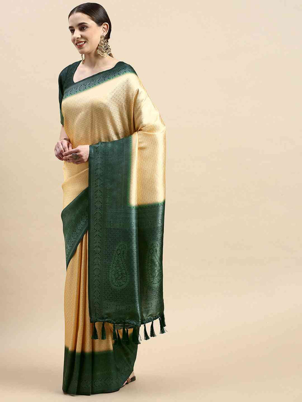 Banarasi Soft Silk Digital Print Party Wear Saree