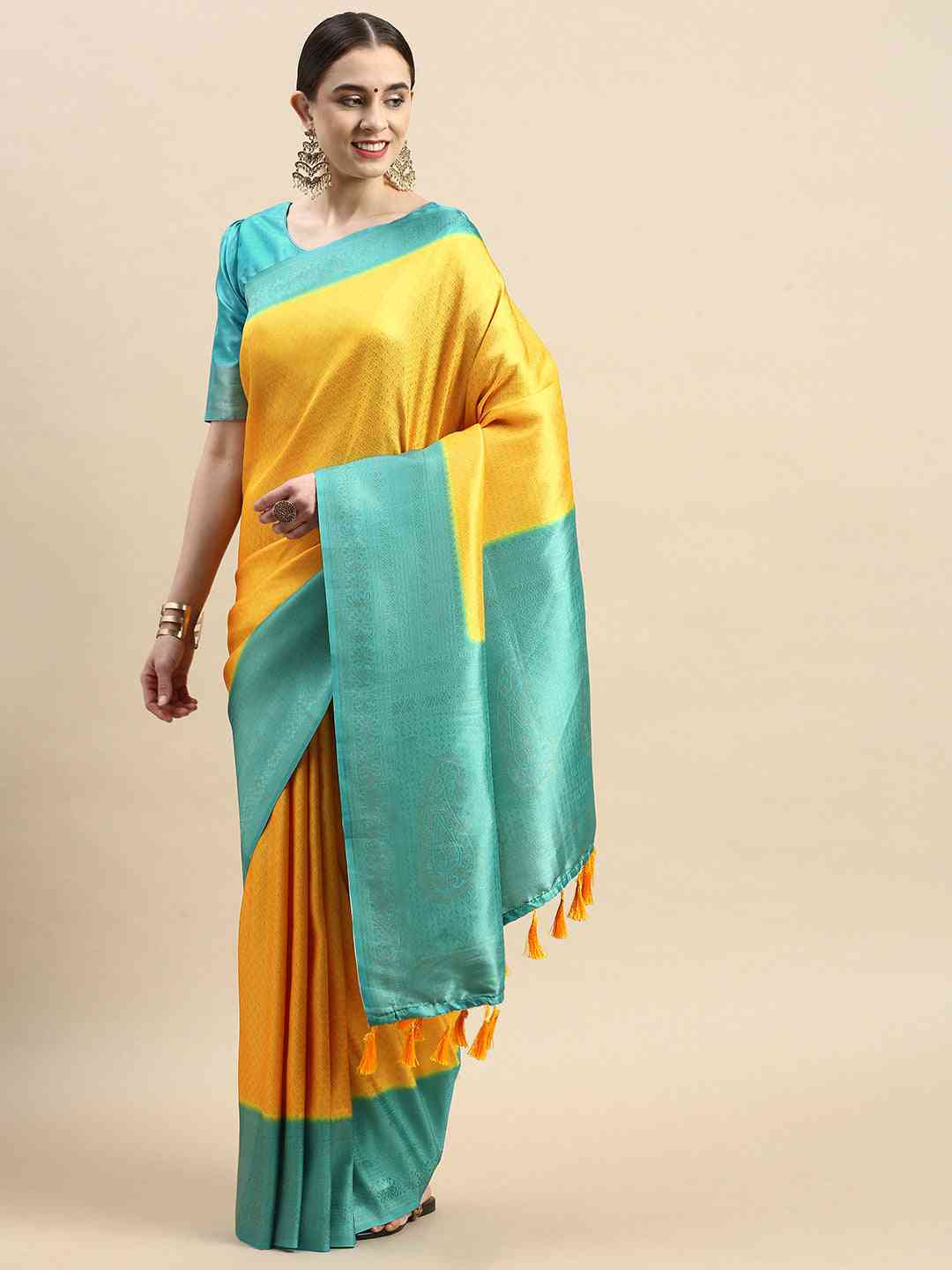  Banarasi Soft Silk Digital Print Party Wear Saree