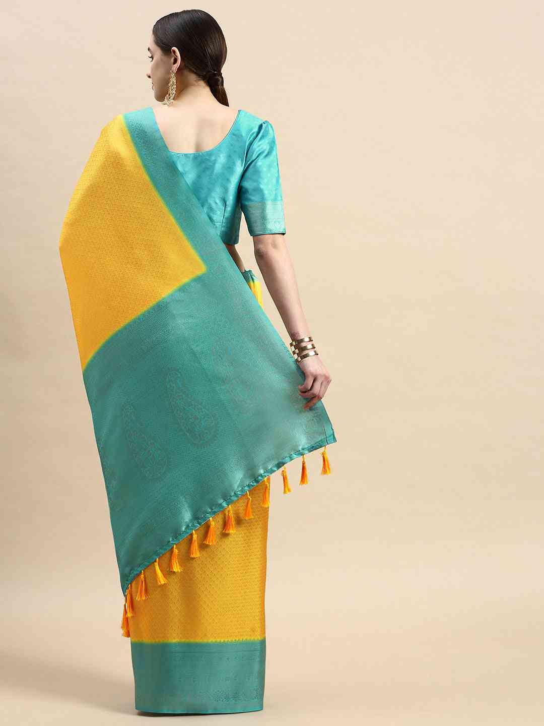  Banarasi Soft Silk Digital Print Party Wear Saree