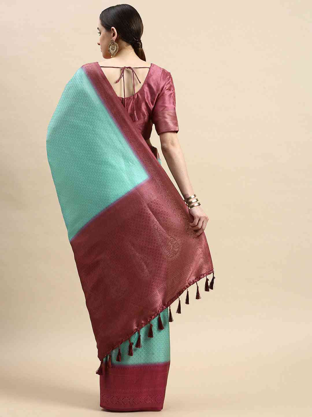  Banarasi Soft Silk Digital Print Party Wear Saree