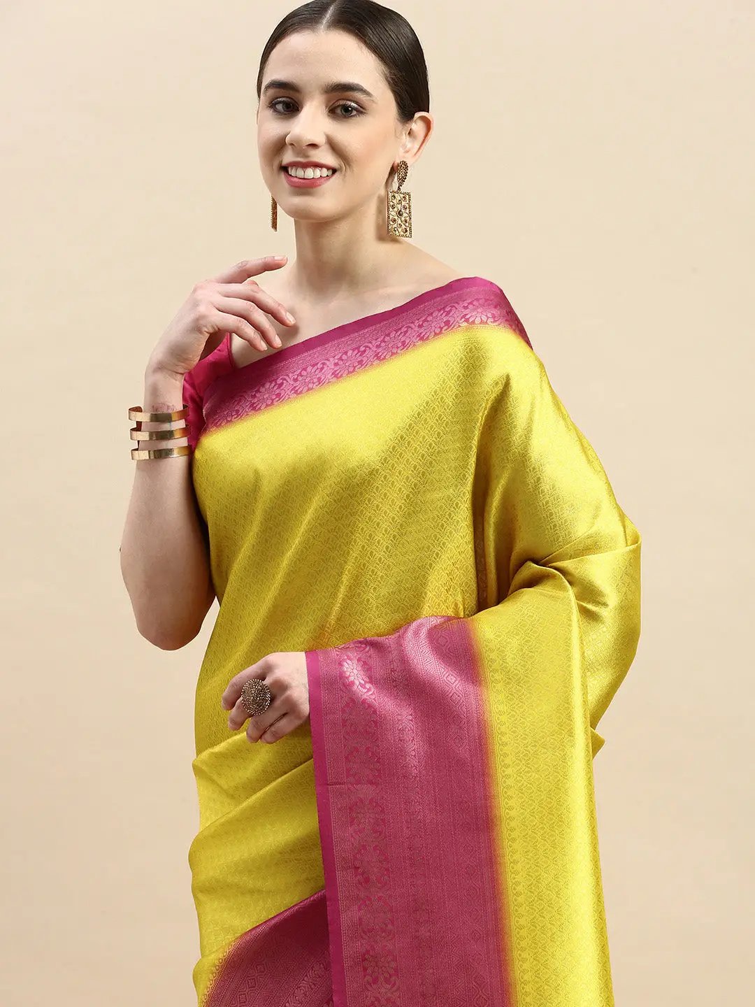  Banarasi Soft Silk Digital Print Party Wear Saree