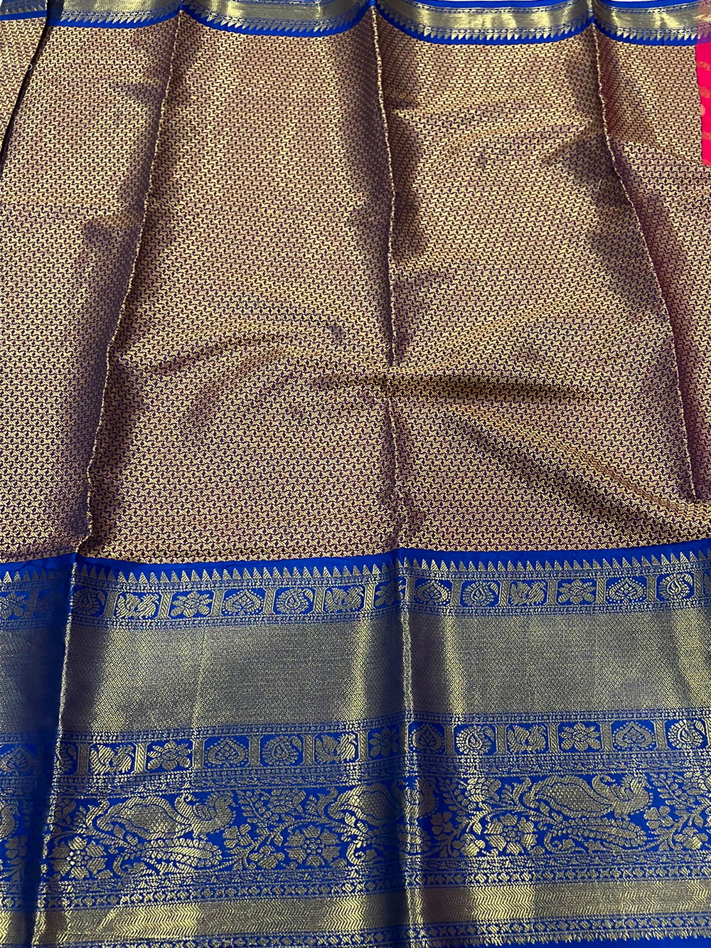 Trendy Banarasi Kanchi Zari Weaving Saree