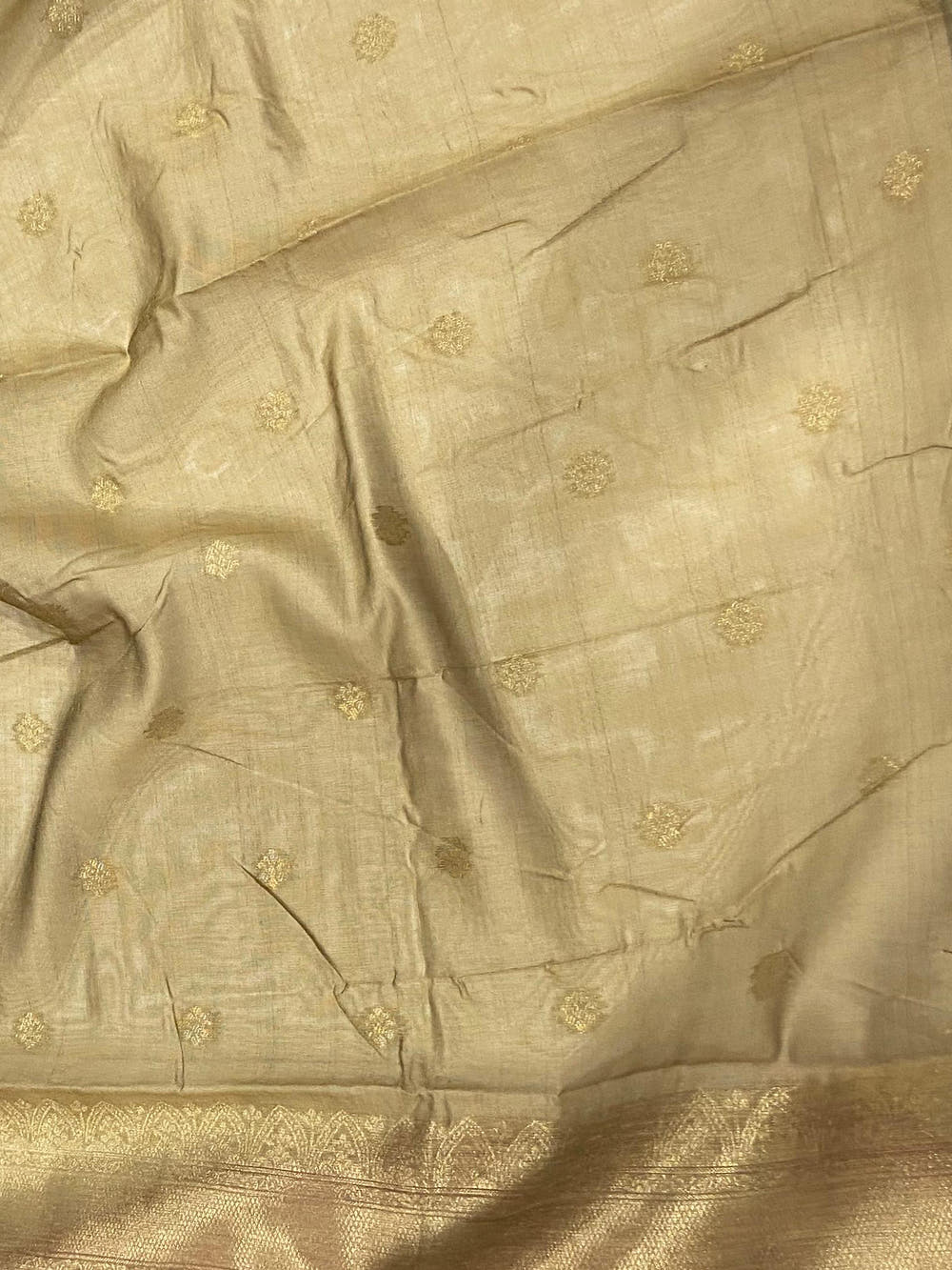 Pink Geometric Zari And Kalamkari Silk Saree