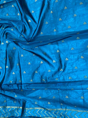 Rama Heritage Weave Kalamkari Soft Silk Saree