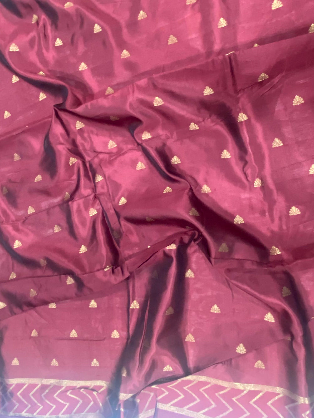 Red Heritage Weave Kalamkari Soft Silk Saree