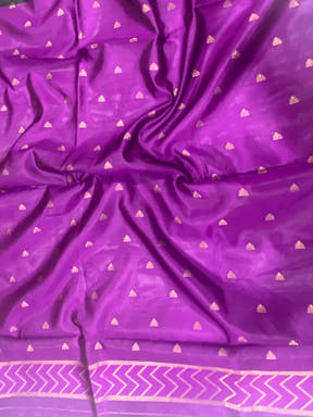 Wine Heritage Weave Kalamkari Soft Silk Saree

