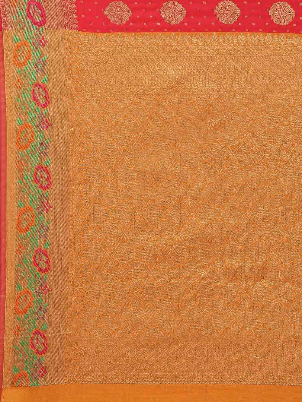Banarasi Red Colour Woven Design Saree