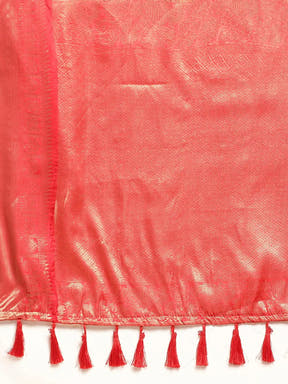 Kalamkari Pattu Banarasi Silk Saree