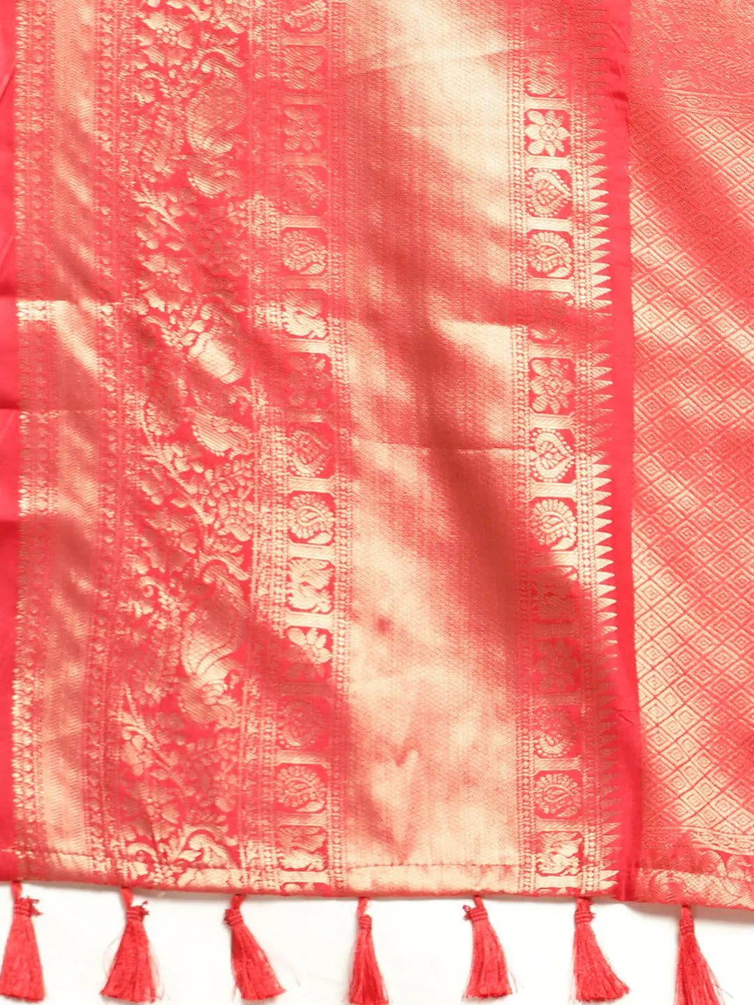 Kalamkari Pattu Banarasi Silk Saree
