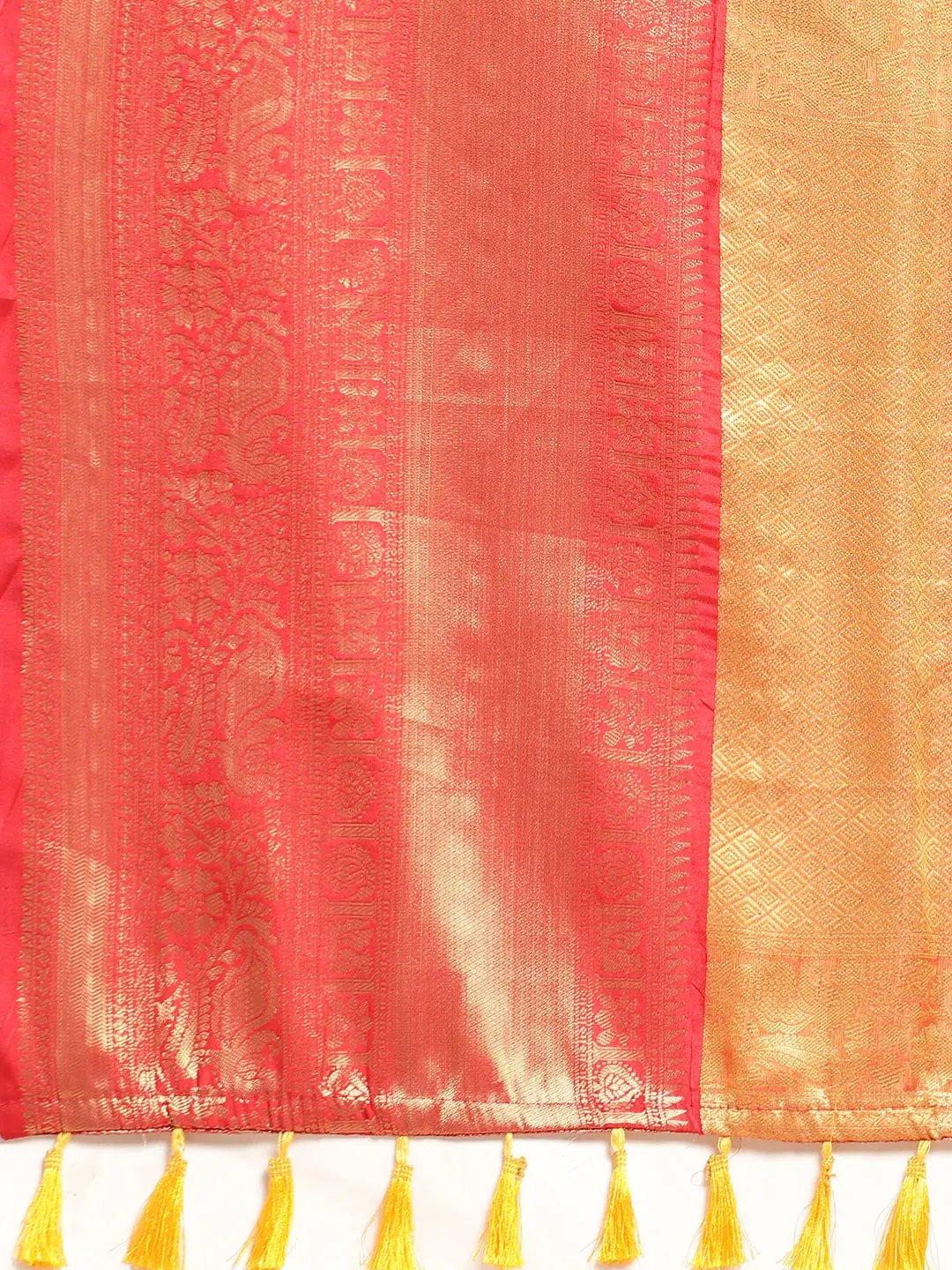 Kalamkari Pattu Banarasi Silk Saree