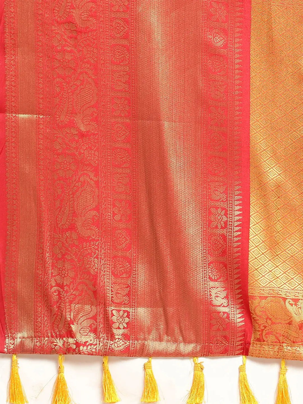 Kalamkari Pattu Banarasi Silk Saree
