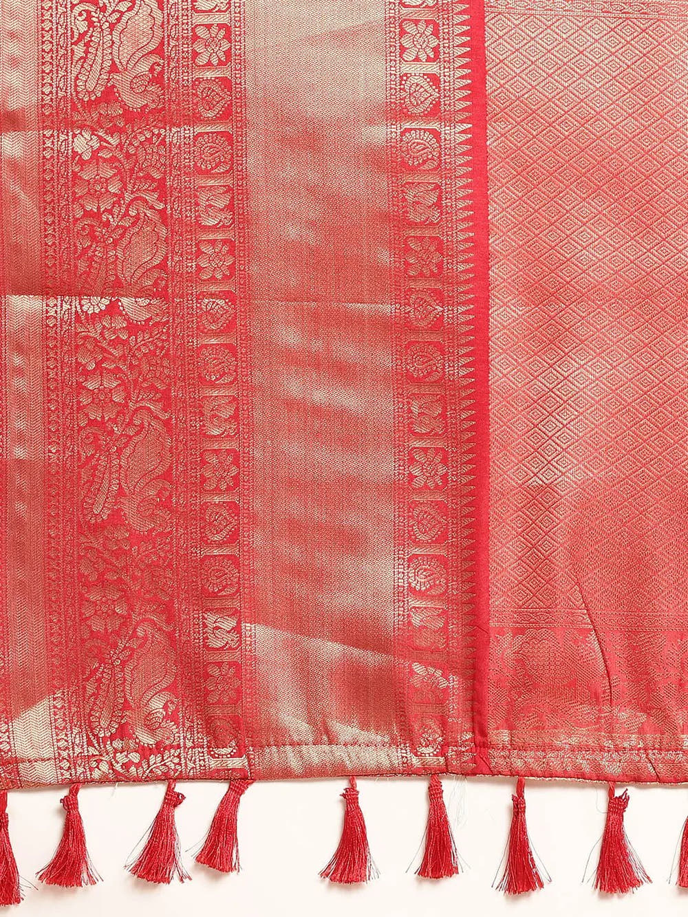  Pashmina Pattu Banarasi Silk Saree at Vastranand