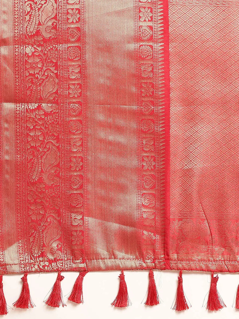  Pashmina Pattu Banarasi Silk Saree at Vastranand