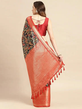  Pashmina Pattu Banarasi Silk Saree at Vastranand
