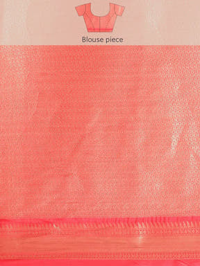 Kalamkari Pattu Banarasi Silk Saree
