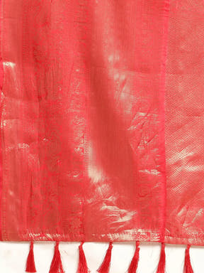 Kalamkari Pattu Banarasi Silk Saree 
