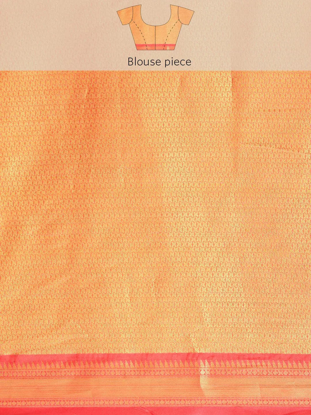 Kalamkari Pattu Banarasi Silk Saree 