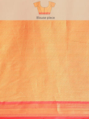 Kalamkari Pattu Banarasi Silk Saree 